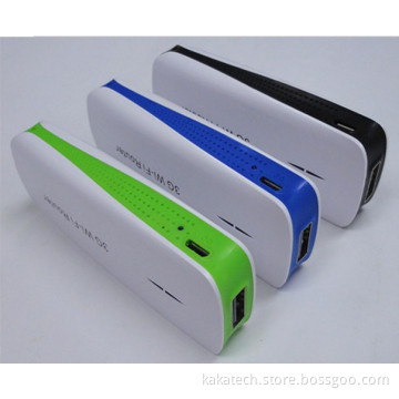 New Portable Mini 3G Wireless Router &1800mAh Mobile Power Bank (KK Q777)
